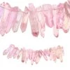 Flash Sale 👏 12 Pack: Light Pink Crystal Quartz Stick Beads by Bead Landing™ 👏 -Deals Bead Landing Store 10507414