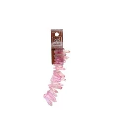 Flash Sale 👏 12 Pack: Light Pink Crystal Quartz Stick Beads by Bead Landing™ 👏 -Deals Bead Landing Store 10507414 1