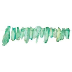 Promo 🔔 Light Green Crystal Quartz Stick Beads by Bead Landing™ ✨ -Deals Bead Landing Store 10507415 30