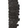 Best Sale 😍 Black Natural Lava Stick Beads, 24mm by Bead Landing™ ❤️