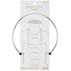 Outlet ⭐ 12 Pack: Signature Silver-Plated Cuff Necklace by Bead Landing™ ✨