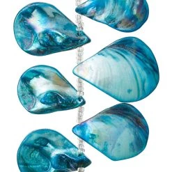 Promo 😀 Teal Shell Teardrop Beads, 34mm by Bead Landing™ 🤩