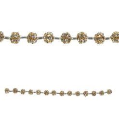 Best Pirce ⌛ 12 Pack: Gold Rhinestone Ball Beads, 6mm by Bead Landing™ 👍