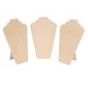 Budget 😀 8 Packs: 3 ct. (24 total) Burlap Easel-Back Jewelry Display Stand by Bead Landing™ 🔔