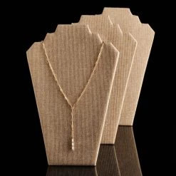 Wholesale ✨ Burlap Easel-Back Jewelry Display Stand, 3ct. by Bead Landing™ 👍 6 Wholesale ✨ Burlap Easel-Back Jewelry Display Stand, 3ct. by Bead Landing™ 👍 -Deals Bead Landing Store 10522327 20