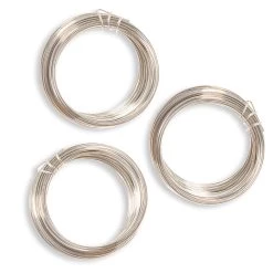 Cheapest 🔥 6 Packs: 3 ct. (18 total) Silver Wire Value Pack by Bead Landing™ 🤩