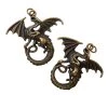 Flash Sale 🧨 Found Objects™ Oxidized Brass Dragon Pendants By Bead Landing™ 🤩 -Deals Bead Landing Store 10546091 30