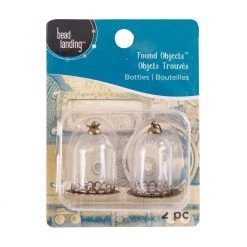 Cheapest ✨ 12 Packs: 2ct. (24 total) Found Objects™ Oxidized Brass Small Bottle Charms by Bead Landing™ 🎉 -Deals Bead Landing Store 10546095 1