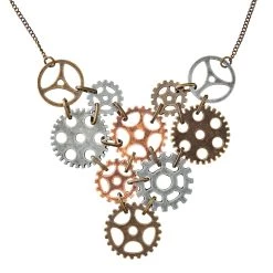 Best Sale 🔥 Found Objects™ Gear Necklace By Bead Landing™ 🔔