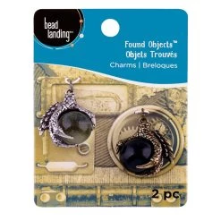 Top 10 🌟 12 Packs: 2 ct. (24 total) Found Objects™ Oxidized Brass Dragon Claw Charms by Bead Landing™ ⌛ -Deals Bead Landing Store 10546151 1