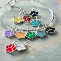 Budget 😉 Charmalong™ Silver Paw Charms By Bead Landing™ ✨ -Deals Bead Landing Store 10546365 20
