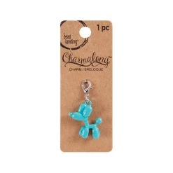 Outlet 🧨 Charmalong™ Turquoise Balloon 🐕 Dog Charm By Bead Landing™ 🔔 -Deals Bead Landing Store 10546381