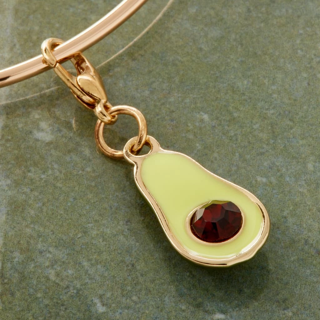 Budget 😉 Charmalong™ Green & Gold Avocado Charm by Bead Landing™ 😀 4 Budget 😉 Charmalong™ Green & Gold Avocado Charm by Bead Landing™ 😀 - Image 2