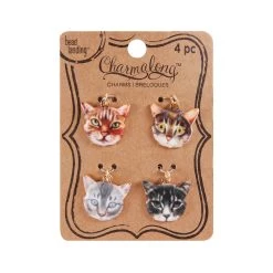 Best Pirce 💯 12 Packs: 4 ct. (48 total) Charmalong™ Gold Cat Charms by Bead Landing™ 🔥 -Deals Bead Landing Store 10546387 1