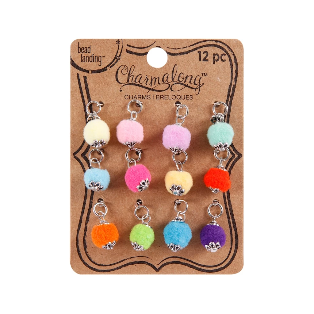 Best Sale ๐งจ 12 Packs: 12 ct. (144 total) Charmalong™ Multicolored Pom Pom Rhodium Charms by Bead Landing™ โ๏ธ 5 Best Sale ๐งจ 12 Packs: 12 ct. (144 total) Charmalong™ Multicolored Pom Pom Rhodium Charms by Bead Landing™ โ๏ธ - Image 3