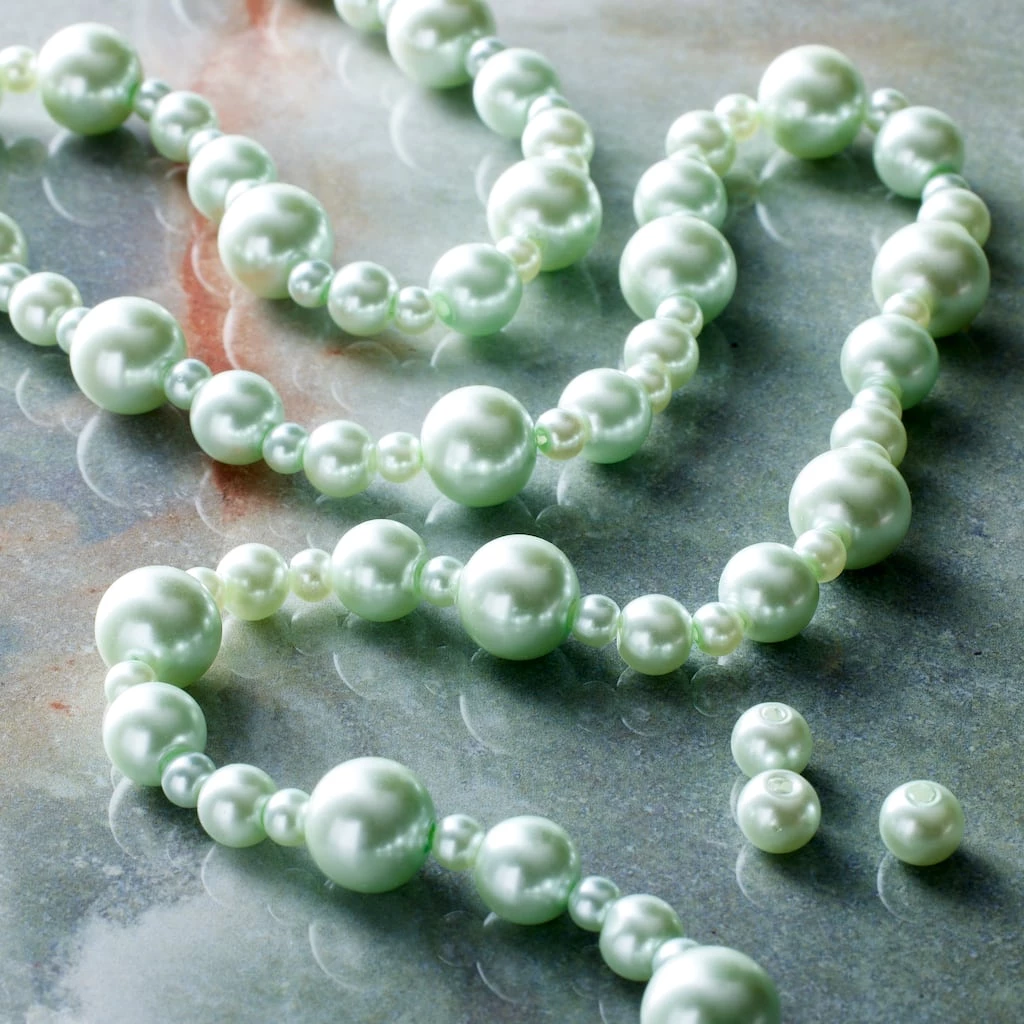 Best Sale 🎁 Mint Pearl Glass Round Bead Strands by Bead Landing™ 🛒 4 Best Sale 🎁 Mint Pearl Glass Round Bead Strands by Bead Landing™ 🛒 - Image 2