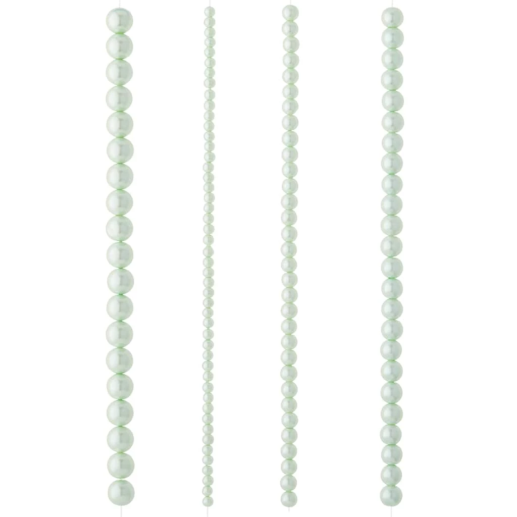 Best Sale 🎁 Mint Pearl Glass Round Bead Strands by Bead Landing™ 🛒 5 Best Sale 🎁 Mint Pearl Glass Round Bead Strands by Bead Landing™ 🛒 - Image 3