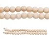 Promo 😀 12 Pack: Light Natural Wooden Round Beads, 10mm by Bead Landing™ 🤩