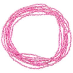 Outlet 🥰 Clear Pink Glass Rondel Seed Beads, 6/0 by Bead Landing™ 😀