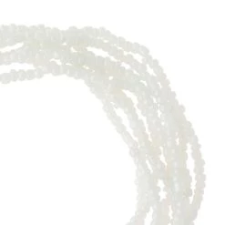 Brand new 🔔 Shiny White Glass Seed Beads, 6/0 by Bead Landing™ 😀 -Deals Bead Landing Store 10547804 31