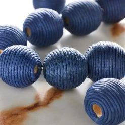 Discount 👏 Navy Cord Wrapped Beads, 16mm by Bead Landing™ 😍 -Deals Bead Landing Store 10547831 20