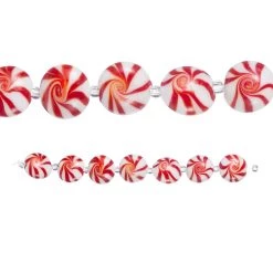 Cheap 😉 Candy Cane Glass Beads, 16mm by Bead Landing™ 🛒