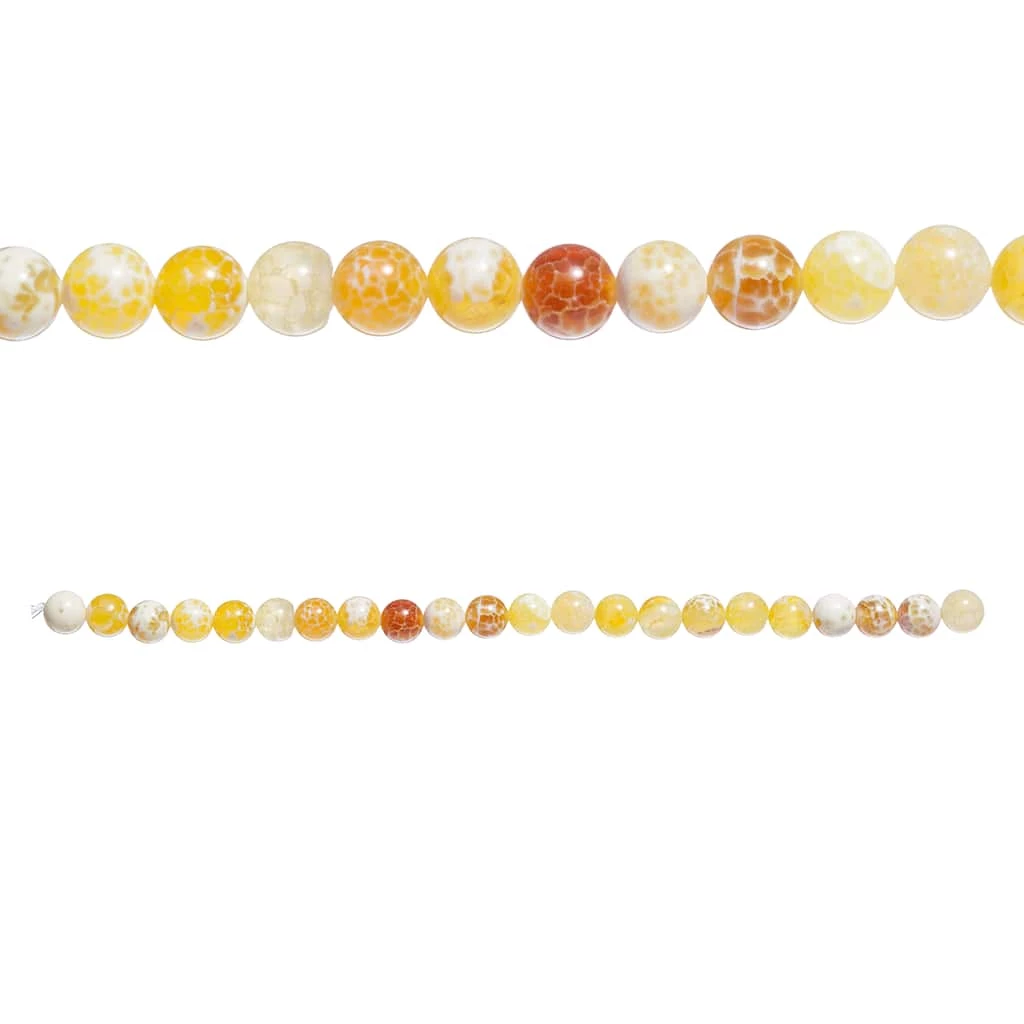 Cheapest 🛒 12 Pack: Orange Fire Agate Round Beads, 8mm by Bead Landing™ 🤩 3 Cheapest 🛒 12 Pack: Orange Fire Agate Round Beads, 8mm by Bead Landing™ 🤩
