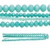Outlet 🎉 Aqua Faceted Glass Rondelle Bead Strings by Bead Landing™ 💯 -Deals Bead Landing Store 10547850 2