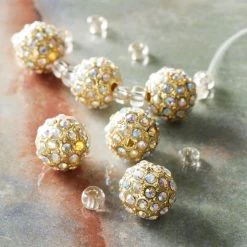 Budget 🌟 Gold Rhinestone & Metal Round Beads, 10mm by Bead Landing™ ⌛ 6 Budget 🌟 Gold Rhinestone & Metal Round Beads, 10mm by Bead Landing™ ⌛ -Deals Bead Landing Store 10547867 20