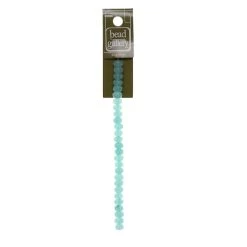 Best Pirce 🧨 Aqua Dyed Quartz Faceted Rondelle Beads, 8mm by Bead Landing™ 😍 -Deals Bead Landing Store 10548355