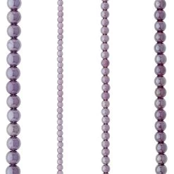 Outlet ๐งจ Purple Glass Round Beads by Bead Landing™ ๐