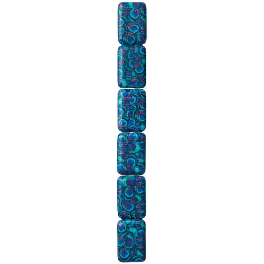 Buy 🧨 Blue & Turquoise Howlite Rectangle Beads, 30mm by Bead Landing™ ⭐ 5 Buy 🧨 Blue & Turquoise Howlite Rectangle Beads, 30mm by Bead Landing™ ⭐ - Image 3