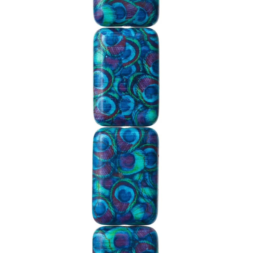 Buy 🧨 Blue & Turquoise Howlite Rectangle Beads, 30mm by Bead Landing™ ⭐ 3 Buy 🧨 Blue & Turquoise Howlite Rectangle Beads, 30mm by Bead Landing™ ⭐