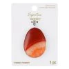 Budget 🔔 Signature Color Shop Orange Agate Stone Pendant By Bead Landing™ 👍 -Deals Bead Landing Store 10549049