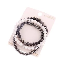 Top 10 🔔 6 Packs: 3 ct. (18 total) Signature Color Shop White Howlite Bracelets by Bead Landing™ ✔️ -Deals Bead Landing Store 10549334 1