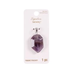 Outlet ✔️ Signature Color Shop Amethyst Pendant By Bead Landing™ 🌟 -Deals Bead Landing Store 10549348