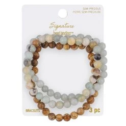 Discount ✨ 6 Packs: 3 ct. (18 total) Signature Color Shop Blue Bead Bracelets by Bead Landing™ 🎁 -Deals Bead Landing Store 10549721 1 1