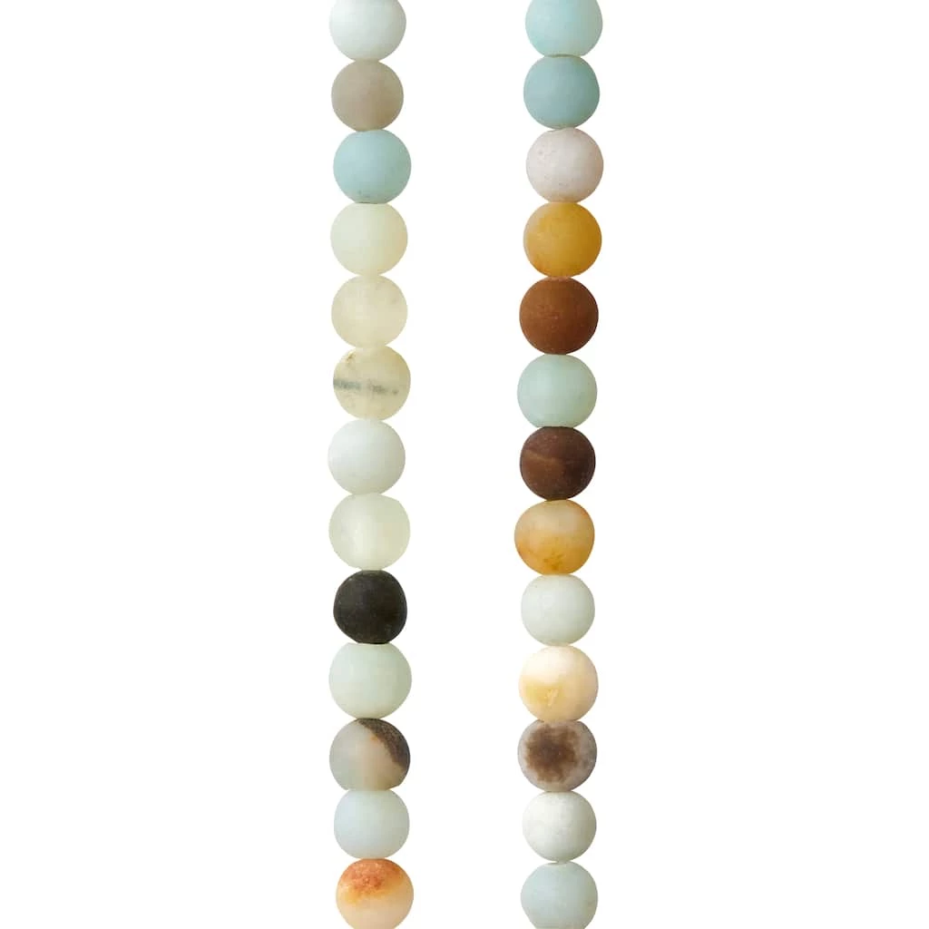 Best reviews of π Multicolor Matte Amazonite Round Beads by Bead Landing™ π 3 Best reviews of π Multicolor Matte Amazonite Round Beads by Bead Landing™ π