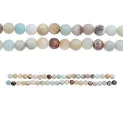 Coupon ⌛ Matte Amazonite Round Beads, 6mm by Bead Landing™ 😍