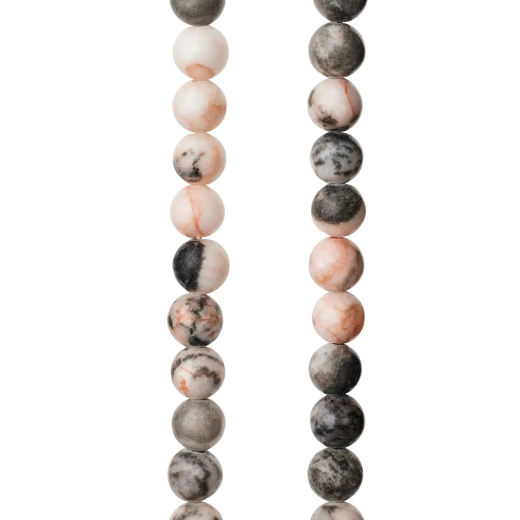 Best deal ✨ Pink & Gray Mix Agate Round Beads, 6mm by Bead Landing™ 🌟 3 Best deal ✨ Pink & Gray Mix Agate Round Beads, 6mm by Bead Landing™ 🌟
