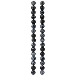 Brand new ⌛ Black & Gray Jasper Round Beads, 8mm by Bead Landing™ 💯 -Deals Bead Landing Store 10549791 30