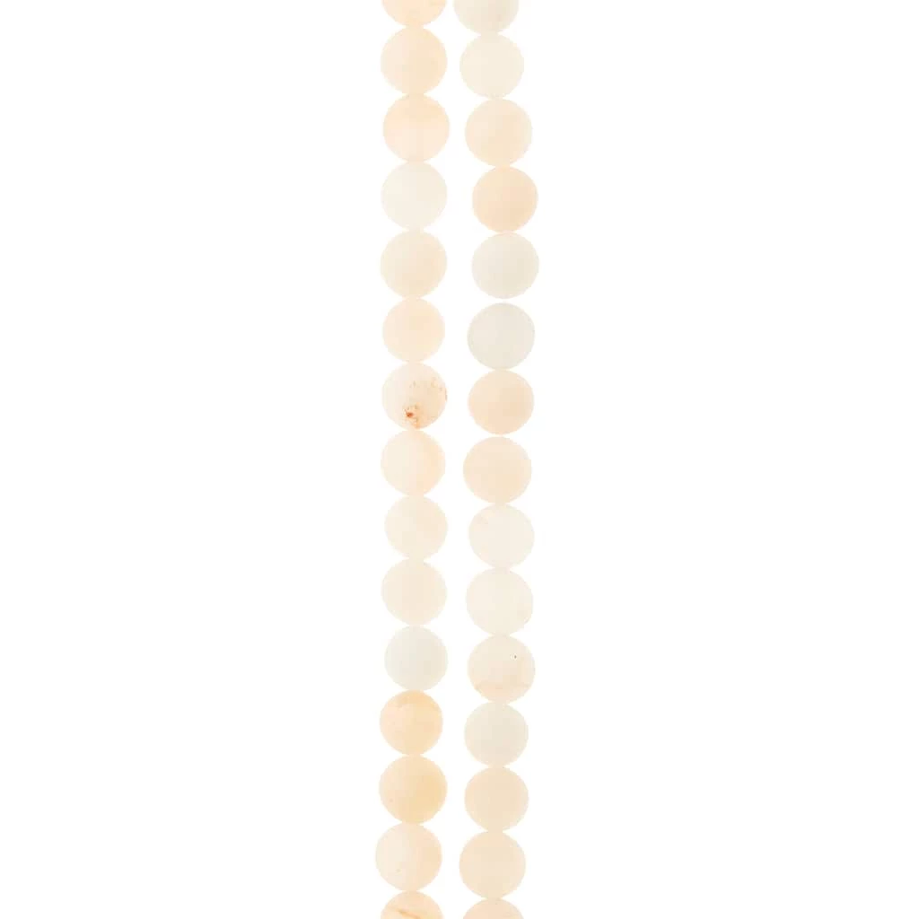 New ๐ Light Pink Aurora Opal Round Beads, 6mm by Bead Landing™ ๐งจ 3 New ๐ Light Pink Aurora Opal Round Beads, 6mm by Bead Landing™ ๐งจ