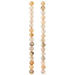 Coupon 🛒 Light Gray Crackle Agate Round Beads, 8mm by Bead Landing™ ✔️ -Deals Bead Landing Store 10549823 30