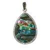 Brand new 🌟 Signature Color Shop Abalone Shell Drop Pendant with Rhinestones By Bead Landing™ 👏 -Deals Bead Landing Store 10550119 31