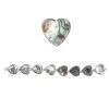 Promo 🎉 Aurora Borealis Abalone Heart Beads, 14mm by Bead Landing™ 🎉 -Deals Bead Landing Store 10550329 2