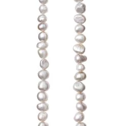 Top 10 🌟 Light Gray Pearl Rondelle Seed Beads, 6mm by Bead Landing™ 🎁