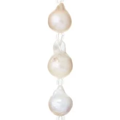 Outlet ✨ White Baroque Pearl Round Beads by Bead Landing™ 🛒
