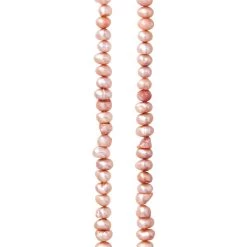 Cheap ❤️ Peach, Pink, & Purple Pearl Rondelle Seed Beads, 2.5mm by Bead Landing™ 🔔