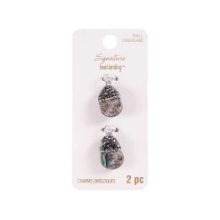 Deals 🌟 Signature Color Shop Abalone Drop Charms By Bead Landing™ ✔️
