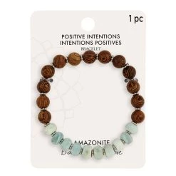 Buy 😉 Positive Intentions Matte Amazonite Bracelet by Bead Landing™ 💯